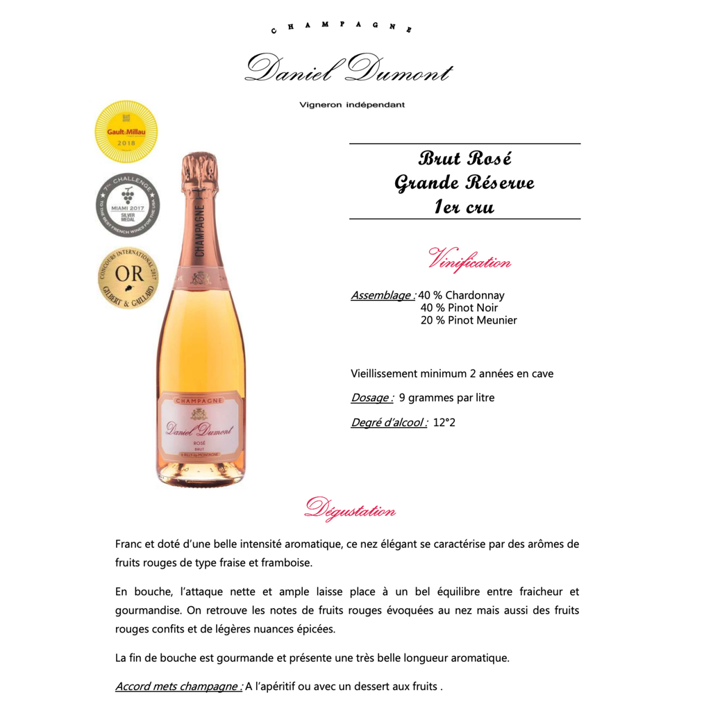 Champagne Rosé 1er Cru