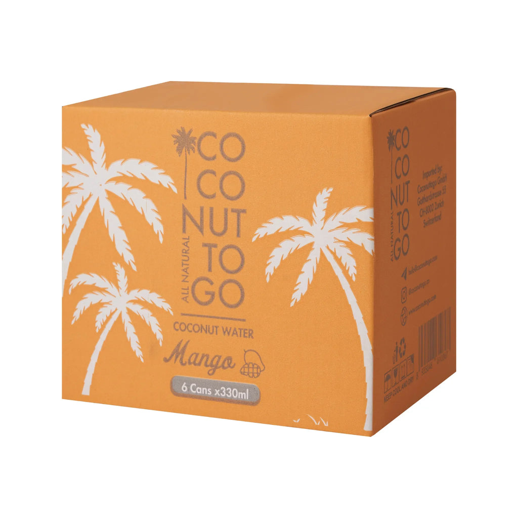 Acqua di cocco + mango 24 pz