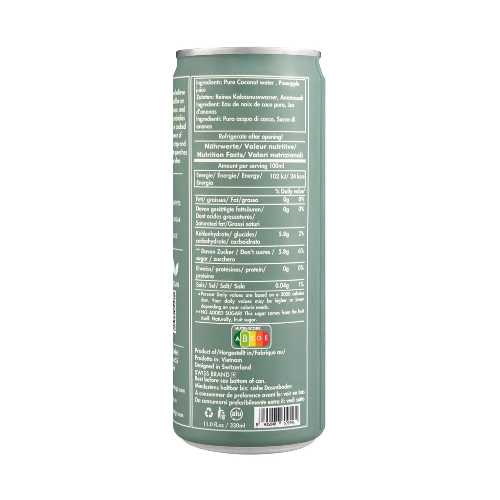 Eau de coco + ananas 24 pc