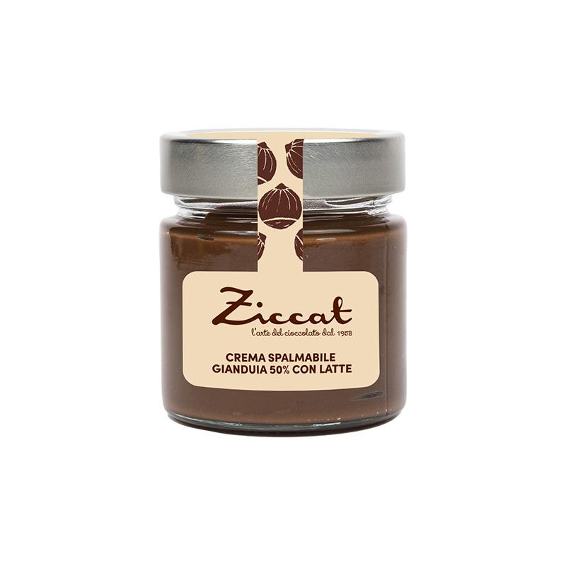 crème de noisettes au chocolat