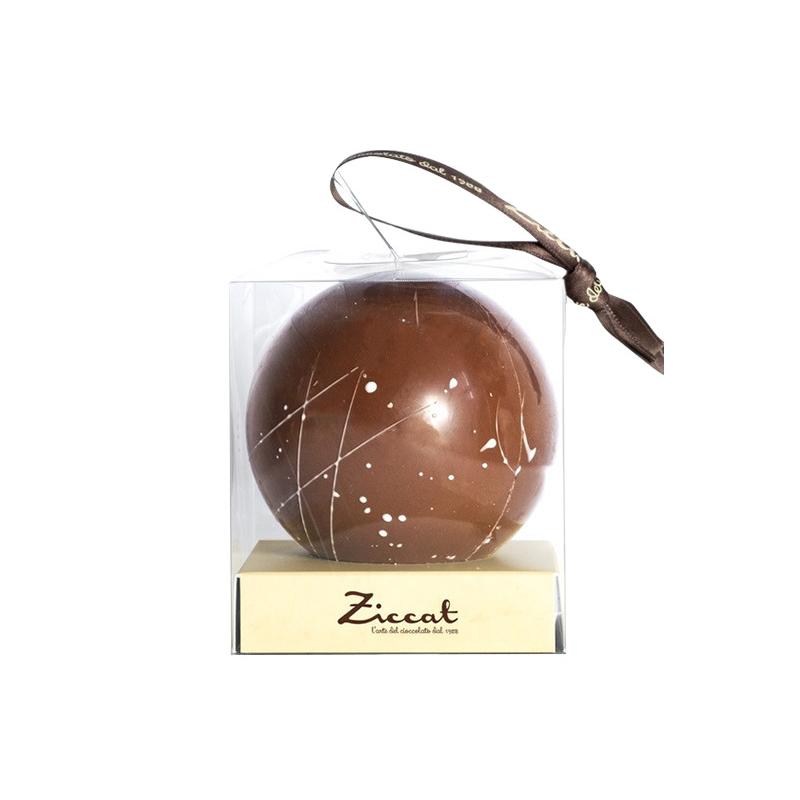 Boule de Noël au chocolat au lait