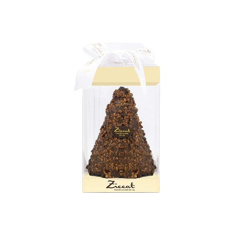 Sapin de Noël chocolat noir & noisettes