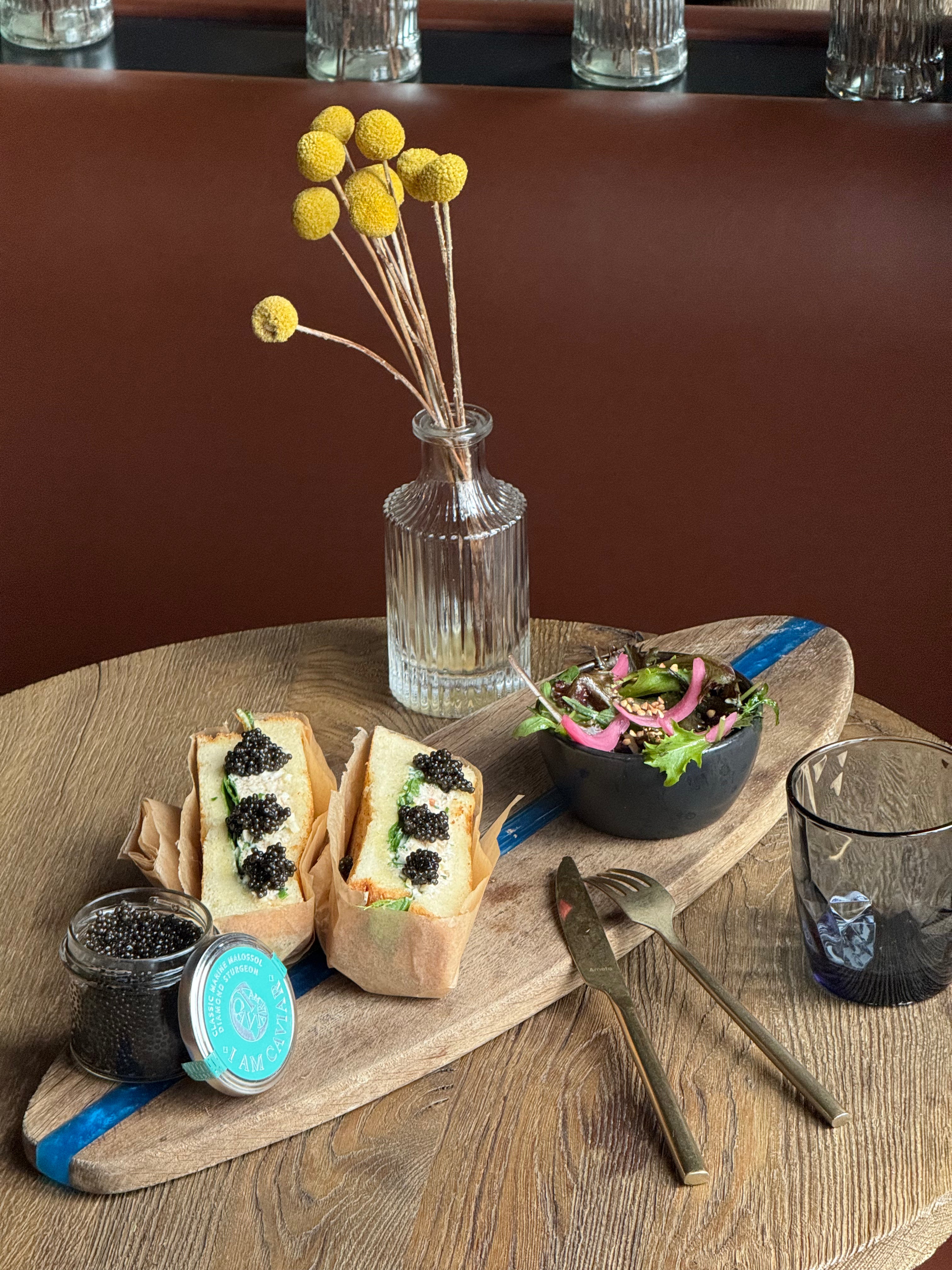 Huîtres, caviar & champagne