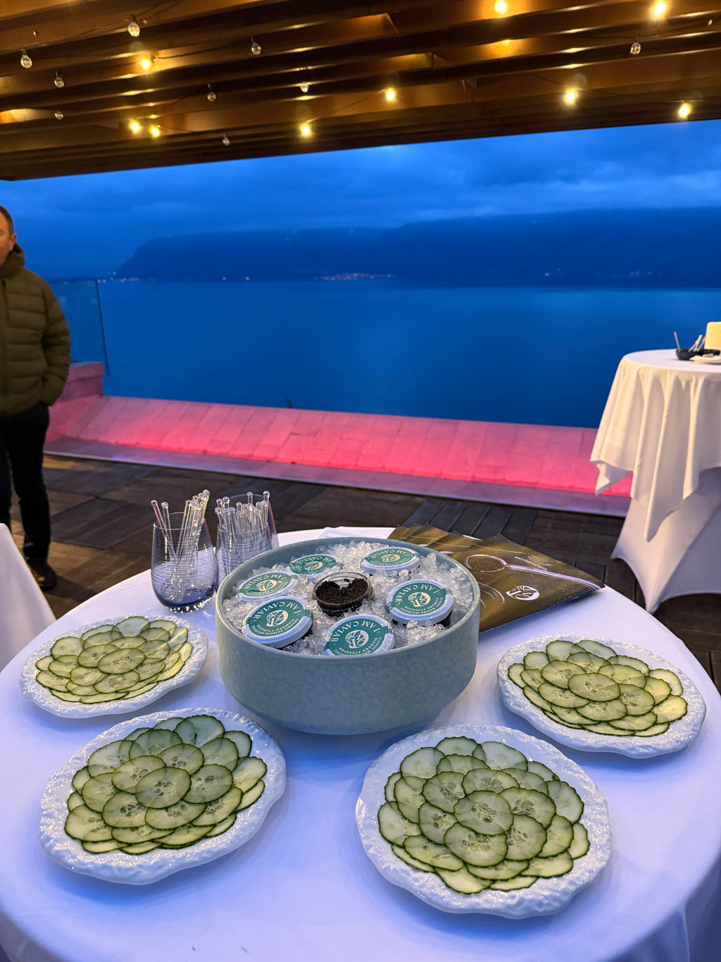 Oysters, caviar &amp; champagne