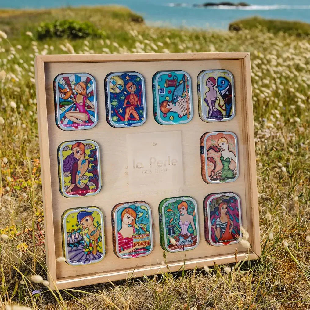 Coffret collection sardines millésimées