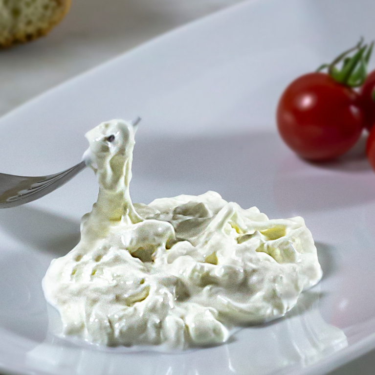 Stracciatella fumée