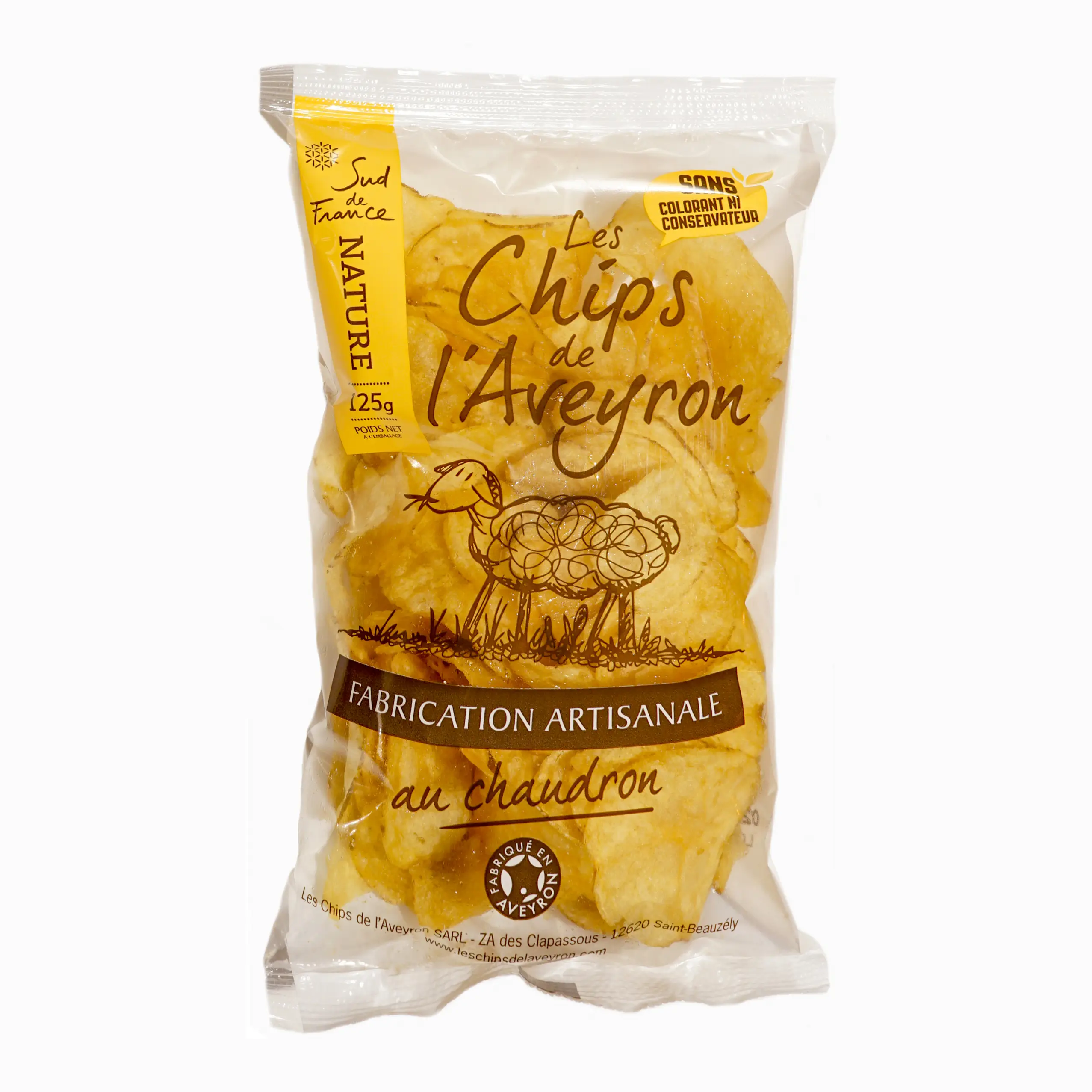 Chips cuites au chaudron