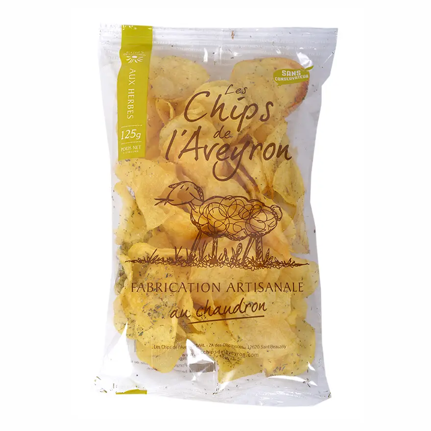 Chips aux herbes