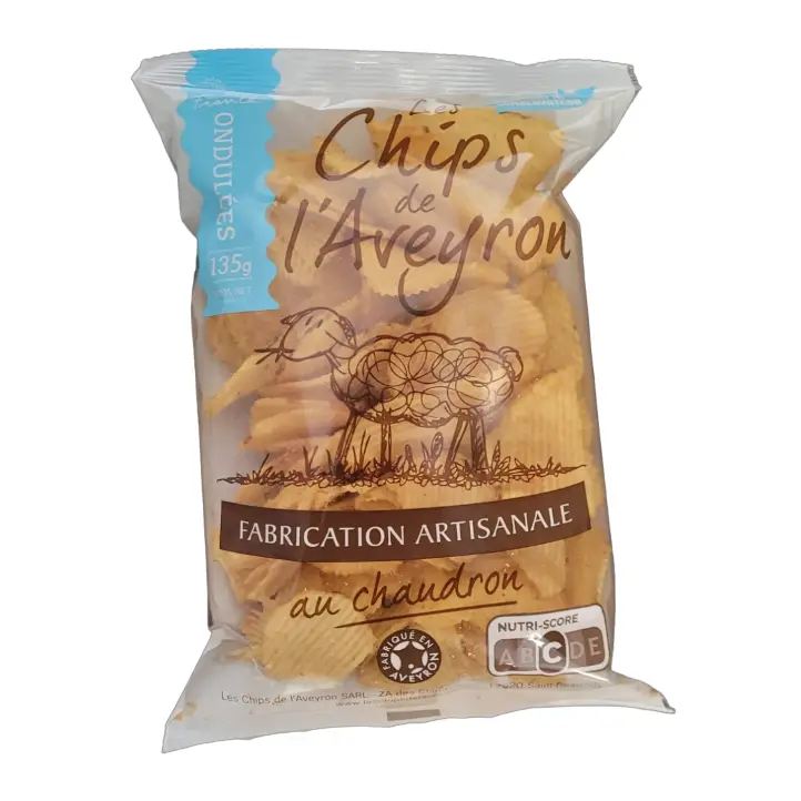Chips ondulées