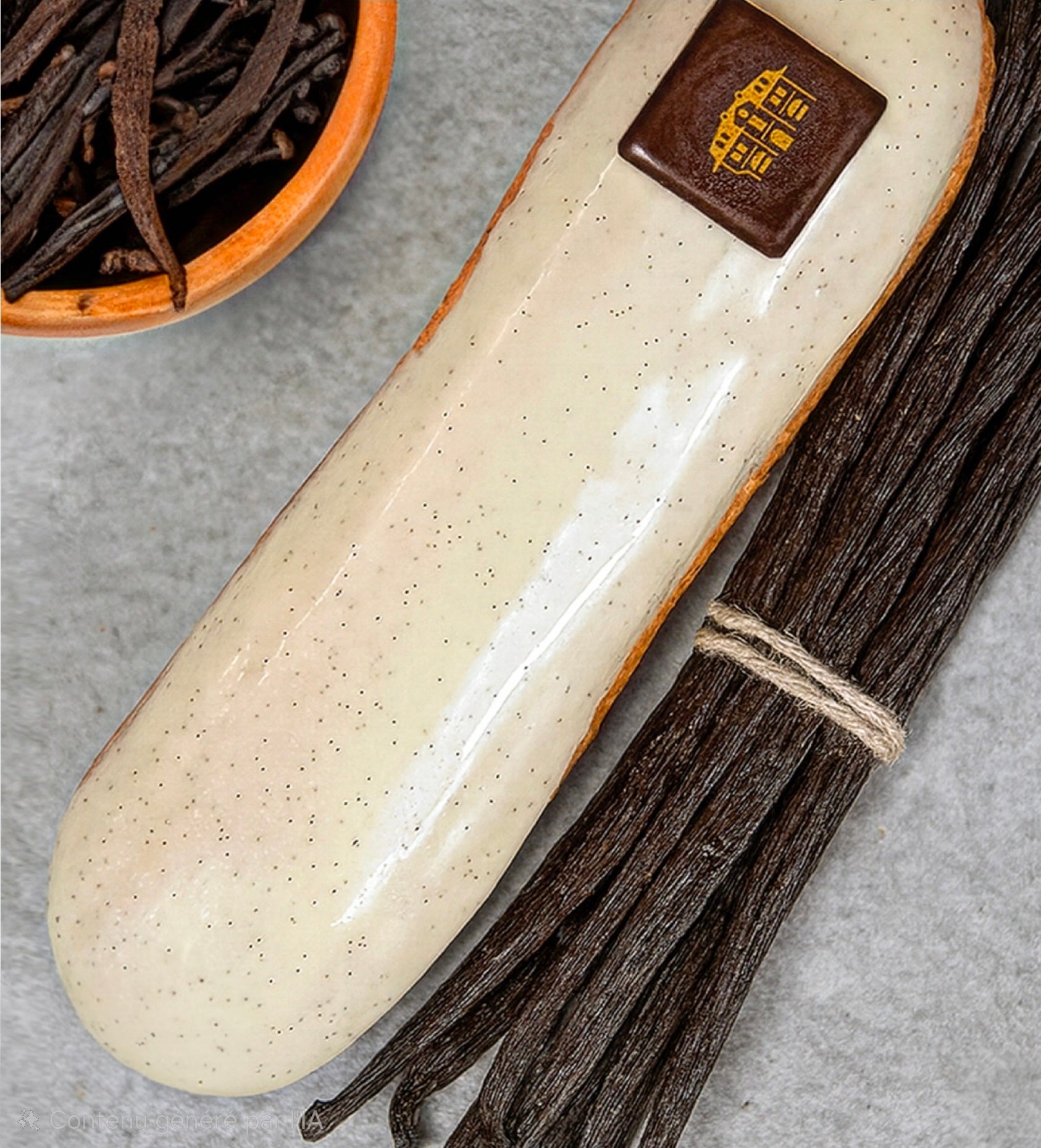 Éclair à la vanille